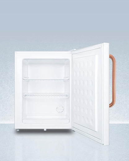 Summit FS30LTBC Compact All-freezer With Antimicrobial Pure Copper Handle