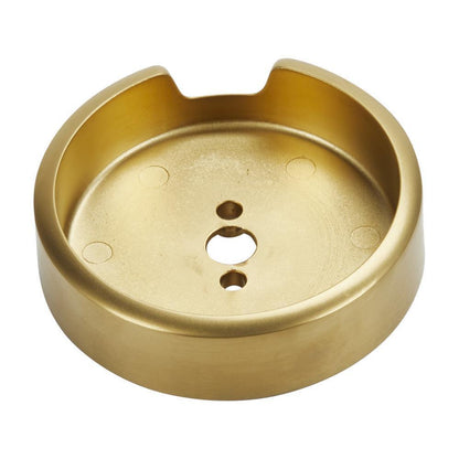 Kitchenaid W11317495 JennAir 3-IN D Single Bezel for Rise-Style Commercial Range and Rangetop Burner Griddle Knobs - Brass