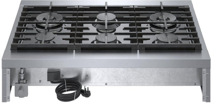 Bosch RGM8658UC 800 Series, Professional Rangetop, 36 ", Stainless steel