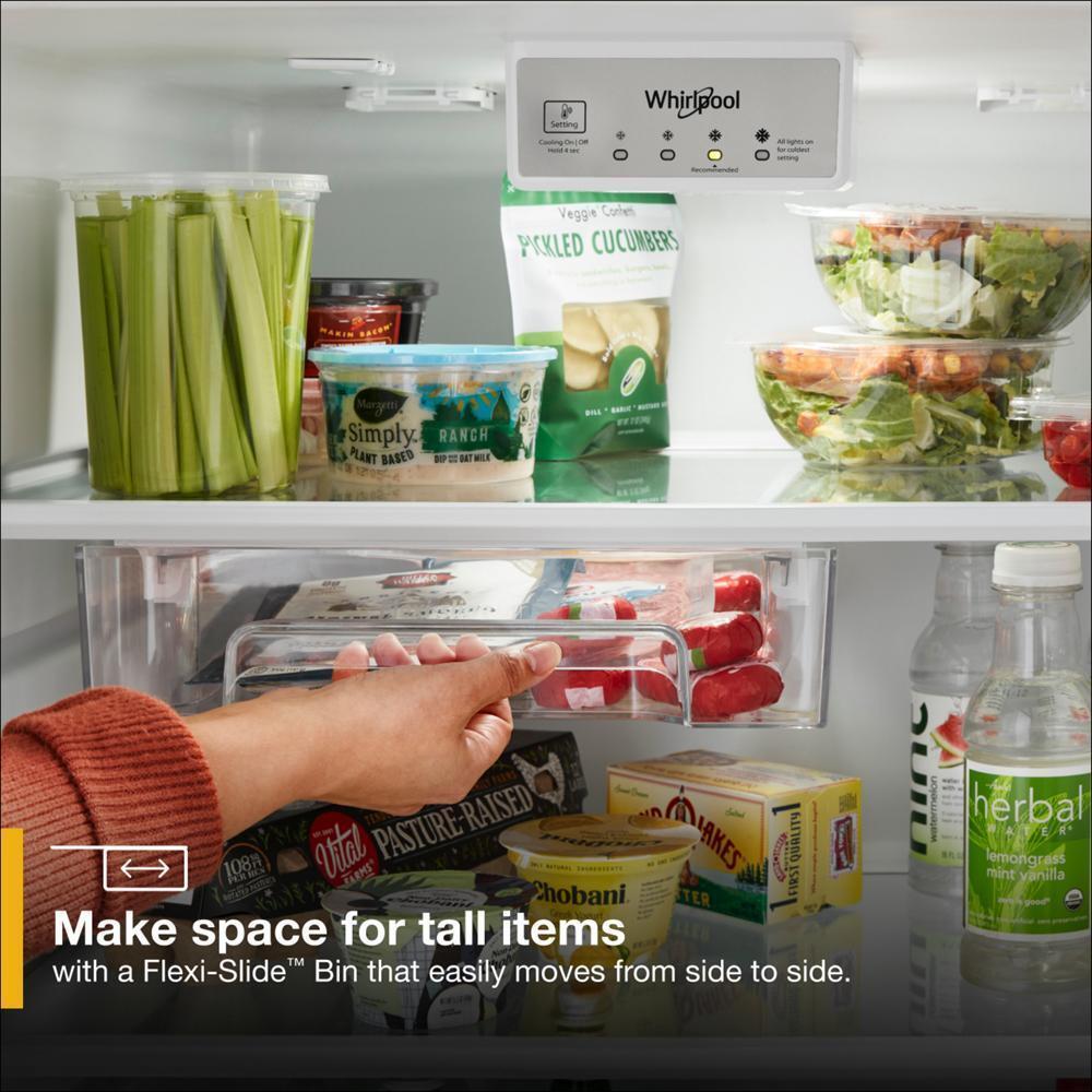 Whirlpool WRTX5328PM 28-inch Wide Top-Freezer Refrigerator - 16.3 Cu. Ft.