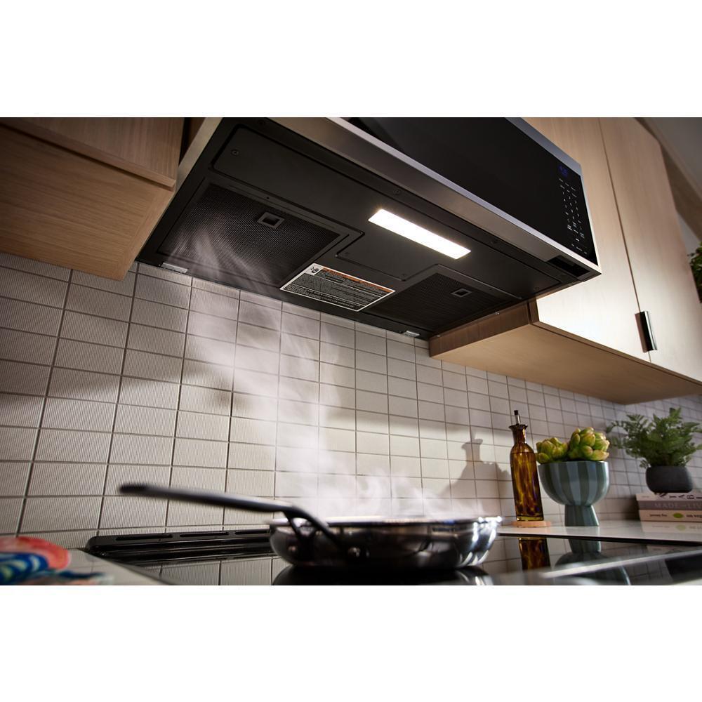 Kitchenaid KMML550RPS Smart Low Profile Microwave Hood Combination with Dual Fan Ventilation