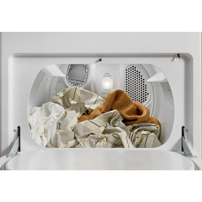 Whirlpool WED4307SW 7.0 cu. ft. Electric Dryer with AutoSensing and Wrinkle Shield™ option - Vented Top Load Matching
