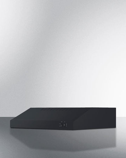 Summit HC20BB 20" Under Cabinet Convertible Range Hood