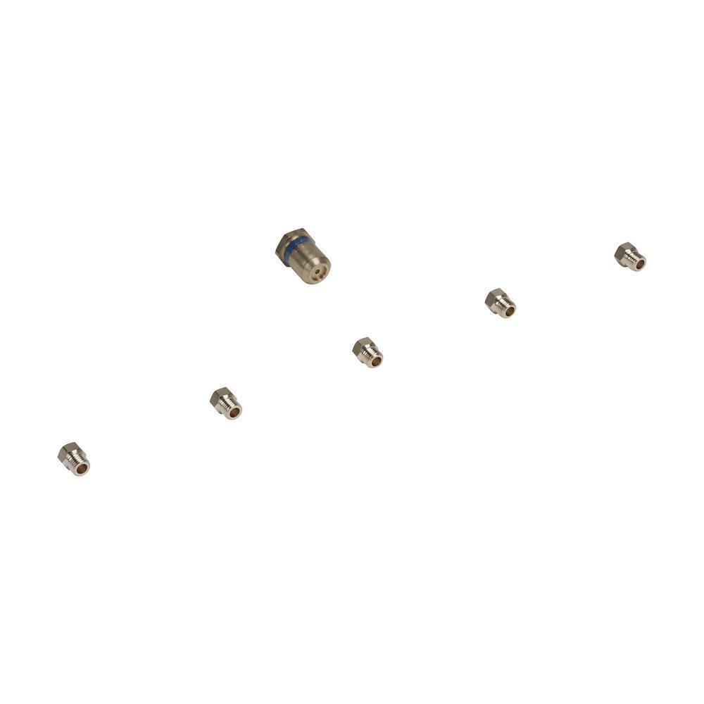 Whirlpool W10402145 Gas Dryer Conversion Kit, Brass-colored, with pin blocks - 25K and 25M valve, and 7-orifice burner