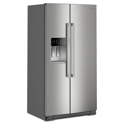 Maytag MRSC6636RZ 36-inch Wide Counter-Depth Side-by-Side Refrigerator with Arctic Blue Interior - 20.8 Cu. Ft.