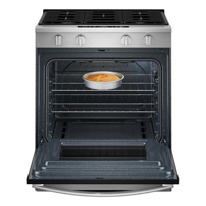 Whirlpool WSGS3330TS 30-inch Gas Range with No Preheat Mode and Slow Cook