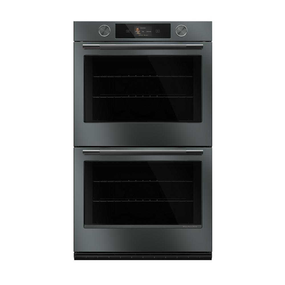 Kitchenaid KOED930SJP 30-inch Smart Electric Double Wall Oven with Intelligent Cooking Camera - Juniper