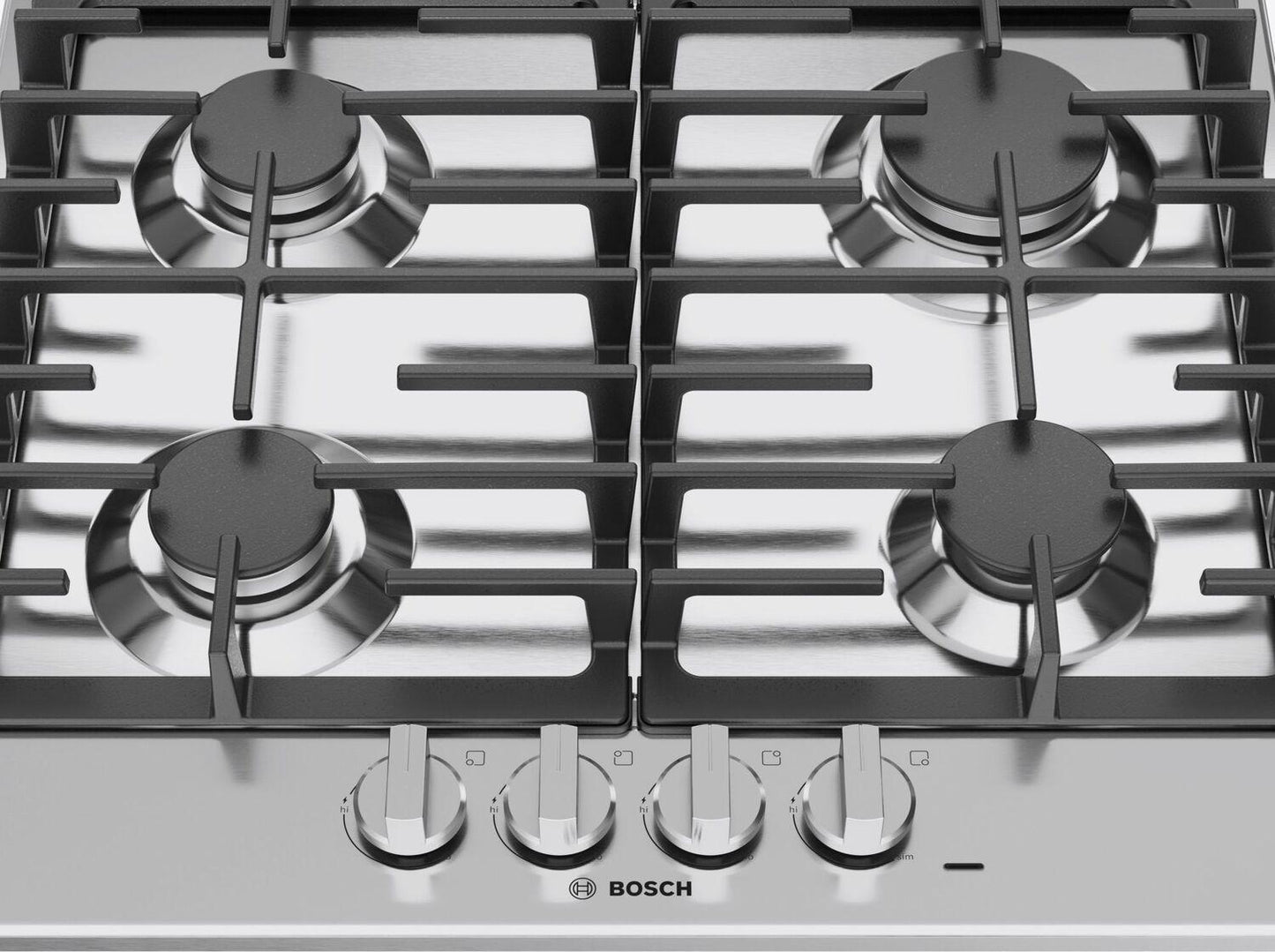 Bosch NGM5453UC 500 Series, Gas hob, Stainless steel