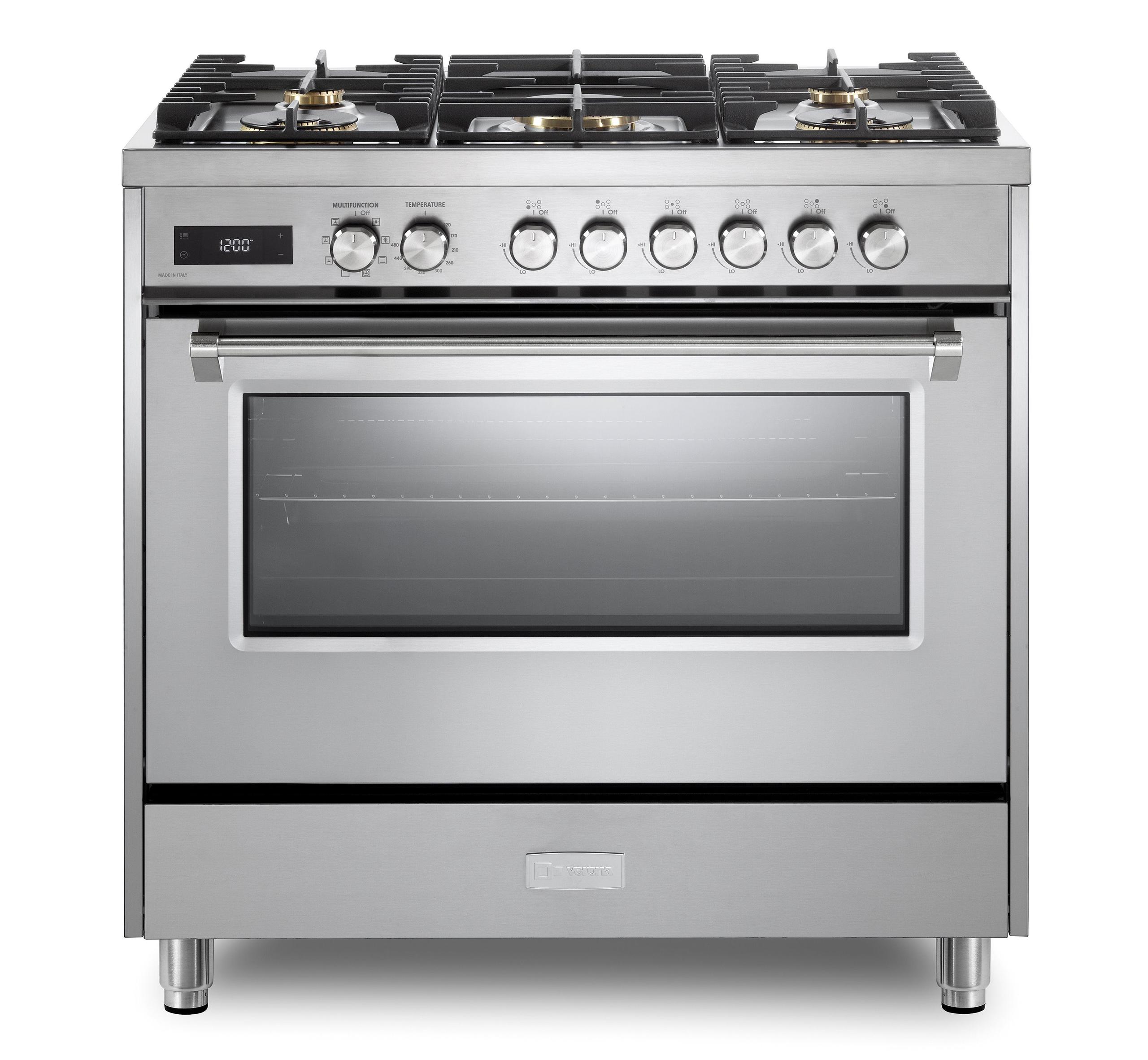 VUFSGE365SS Verona Ultima 36" Dual Fuel Range - Stainless Steel