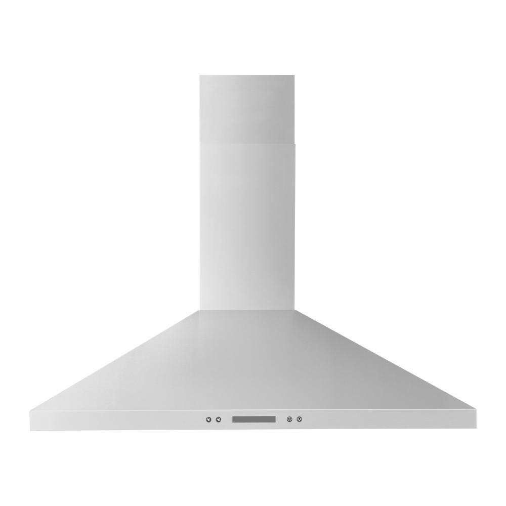 Whirlpool WVW93UC6LS 36" Chimney Wall Mount Range Hood with Dishwasher-Safe Grease Filters