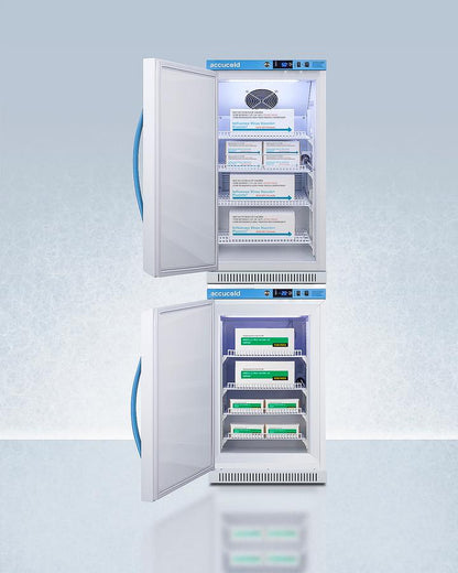 Summit ARS32PVBIADAAFZ2PVBIADASTACKLHD 20" Wide Performance Series All-refrigerator/all-freezer Combination