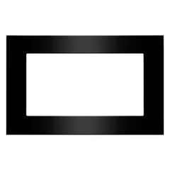 Whirlpool MTK1630PB 30 in. Trim Kit for 1.6 Cu. Ft. Countertop Microwave