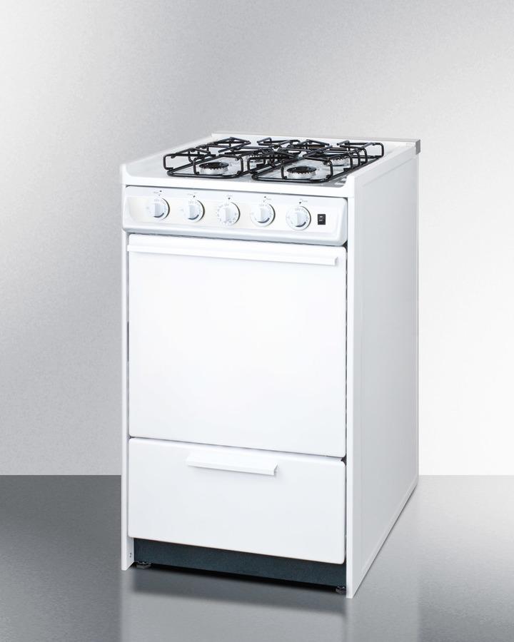 Summit WTM1107RS 20" Wide Gas Range