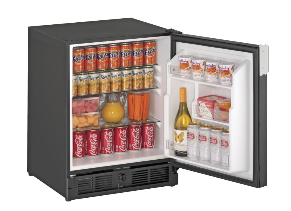 U-Line U29RB00A 29r 21" Refrigerator With Black Solid Finish and Field Reversible Door Swing (115 V/60 Hz)