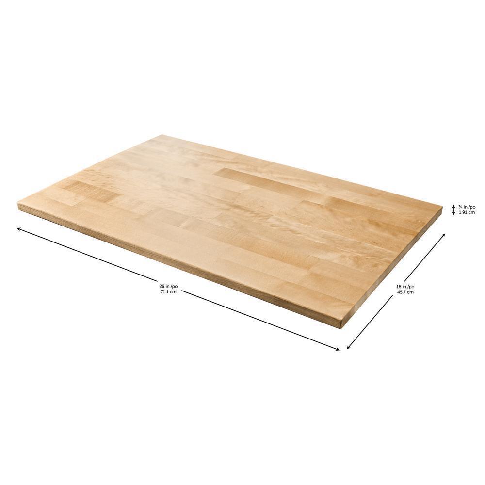 Gladiator GAAC28HWGX 28" Hardwood Top