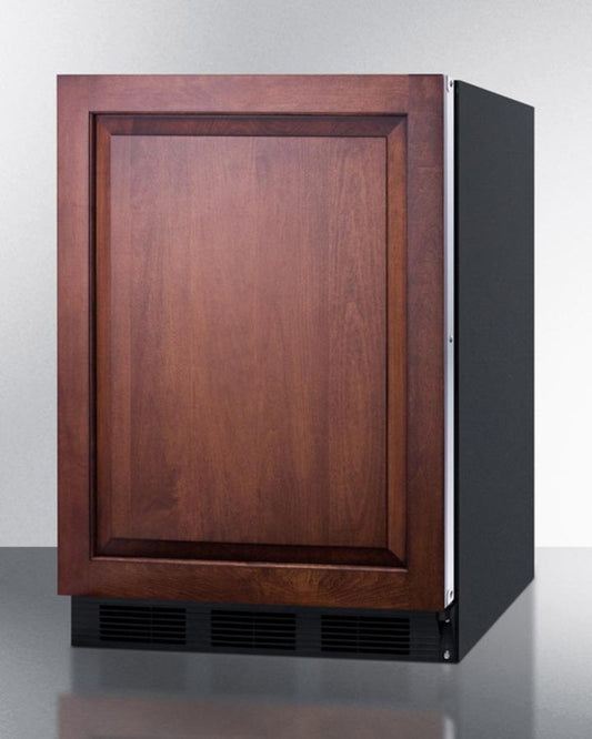 Summit CT663BKIFADA 24" Wide Refrigerator-freezer, ADA Compliant (panel Not Included)