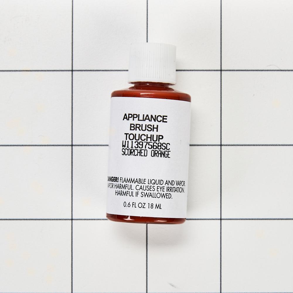 Whirlpool W11397568SC Touch-Up Paint with a Brush - Scorched Orange 0.6-oz