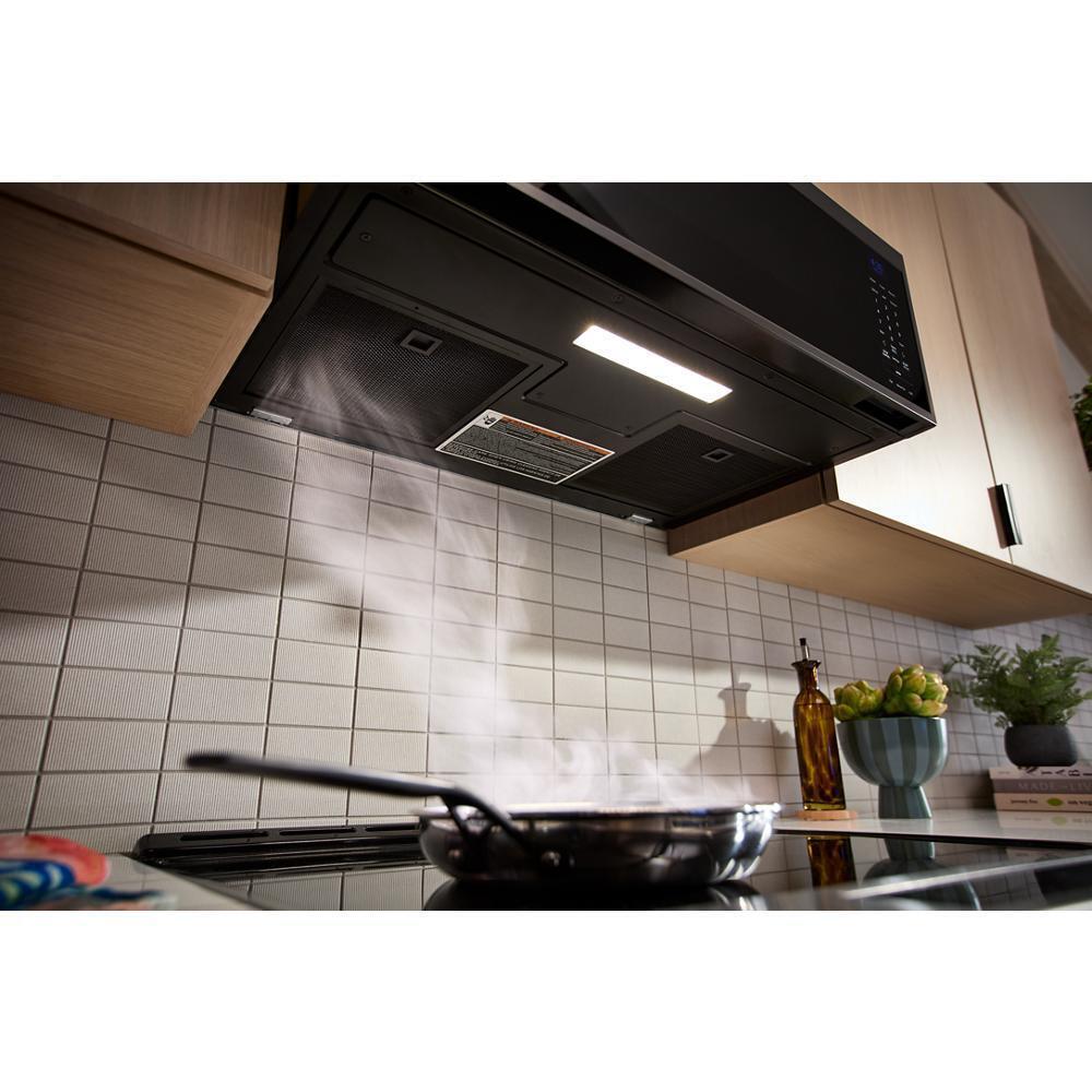 Kitchenaid KMML550RBS Smart Low Profile Microwave Hood Combination with Dual Fan Ventilation