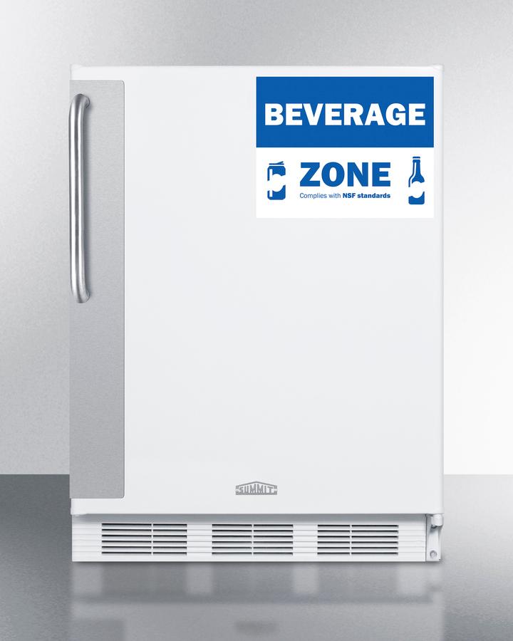 Summit 24" Wide All-refrigerator, ADA Height