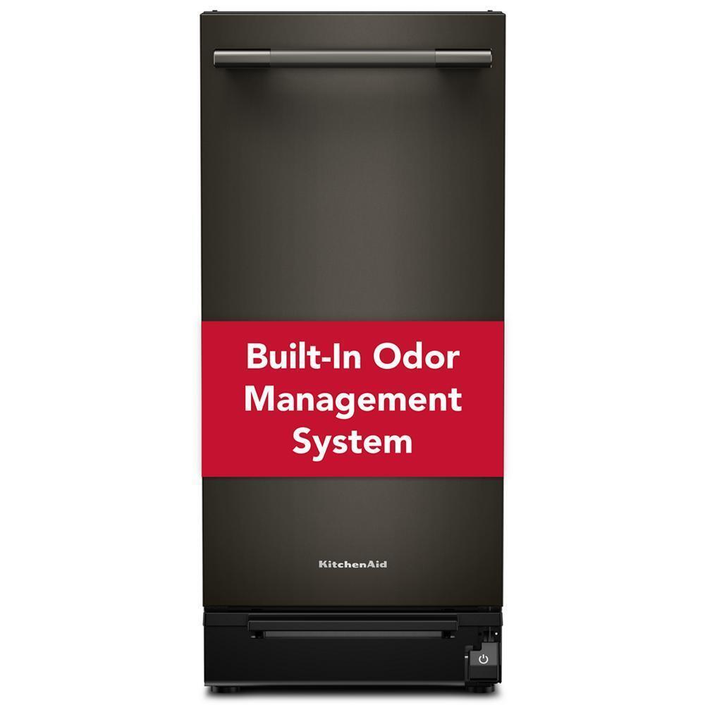 KTTP515TBE KitchenAid® 15 in. Built-In Trash Compactor with Built-In Odor Management System