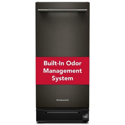 KTTP515TBE KitchenAid® 15 in. Built-In Trash Compactor with Built-In Odor Management System