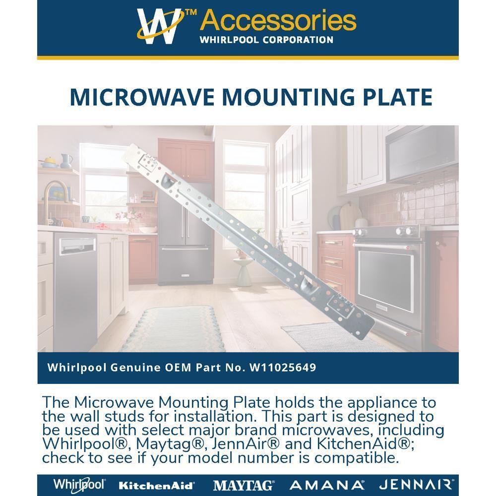 Kitchenaid W11025649 Microwave Mounting Bracket