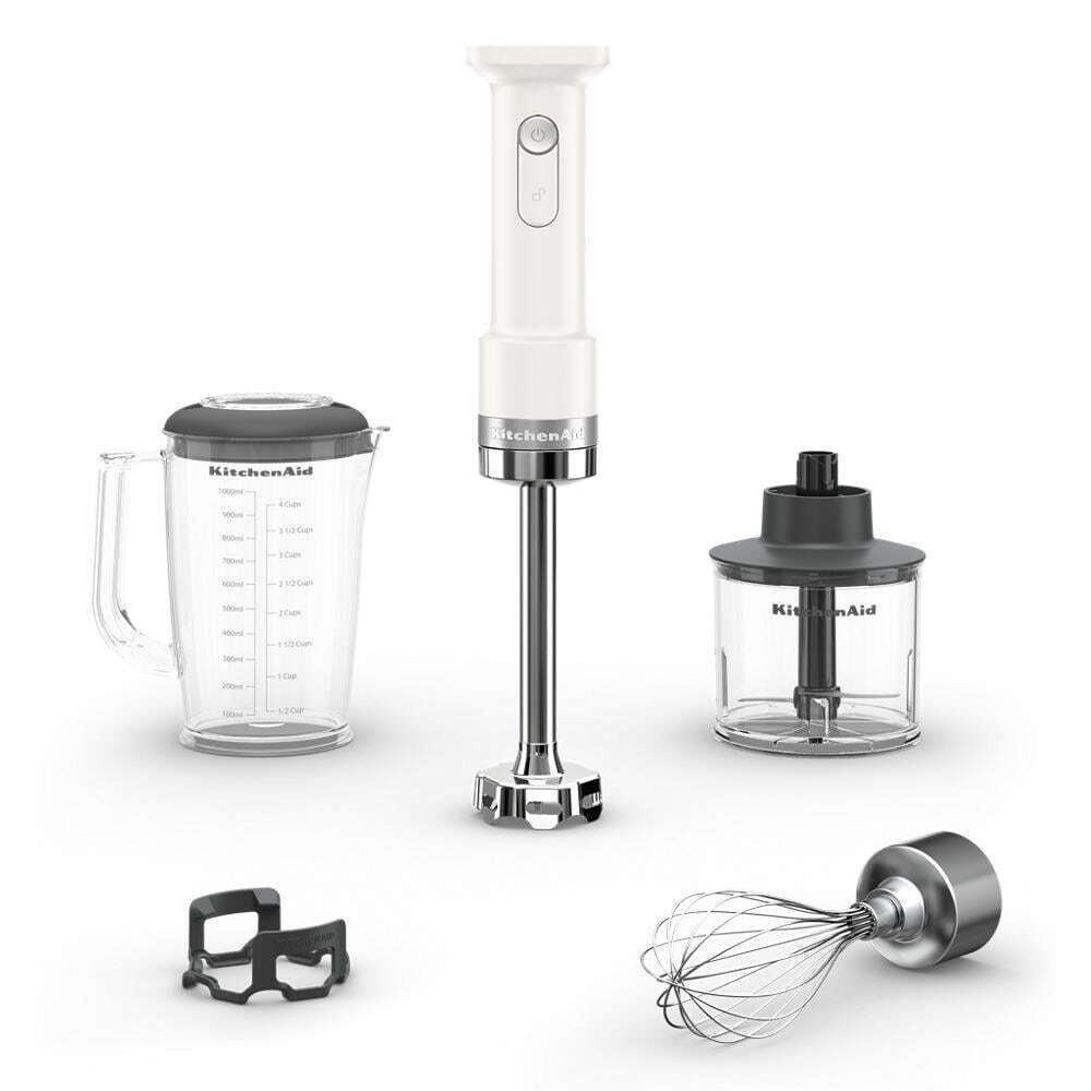 KHBRV05PL KitchenAid Go® Cordless Hand Blender with Accessories - battery sold separately