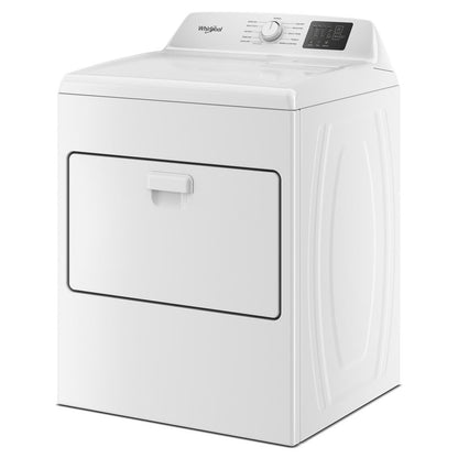 Whirlpool WED4307SW 7.0 cu. ft. Electric Dryer with AutoSensing and Wrinkle Shield™ option - Vented Top Load Matching