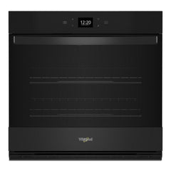 Whirlpool WOES5030LB 30-Inch Single Wall Oven with Air Fry When Connected - 5.0 Cu. Ft.
