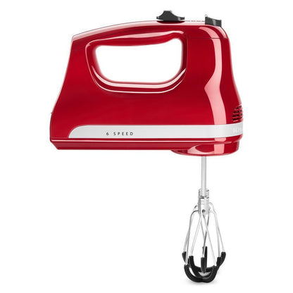 Kitchenaid KHM6118CU 6 Speed Hand Mixer with Flex Edge Beaters