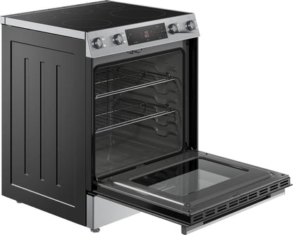 Bosch HEF1050MU 100 Series, Freestanding electric cooker, 30'', Stainless steel