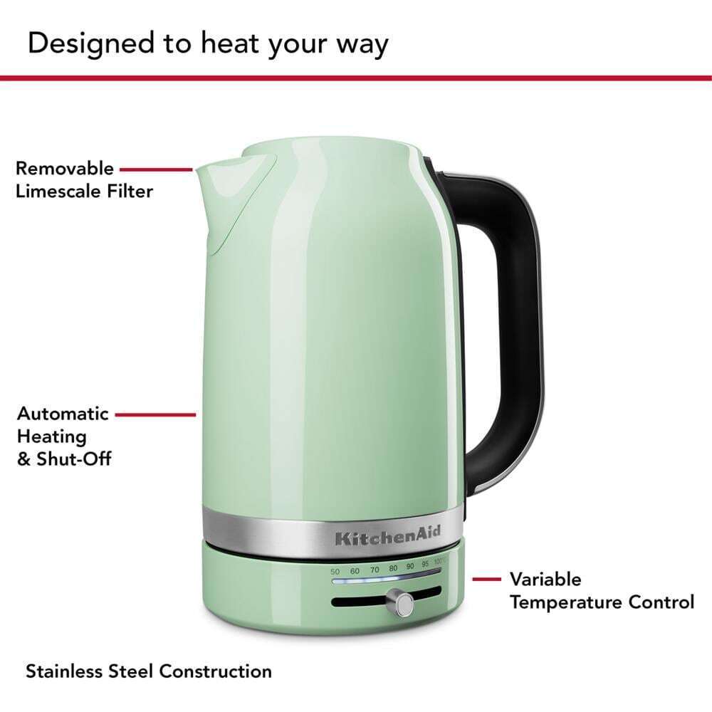 Kitchenaid KEK1701PT 1.7 Liter Electric Kettle