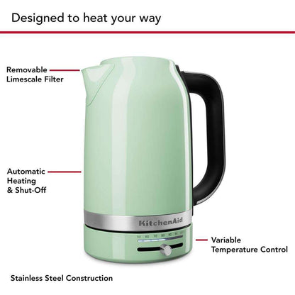 Kitchenaid KEK1701PT 1.7 Liter Electric Kettle