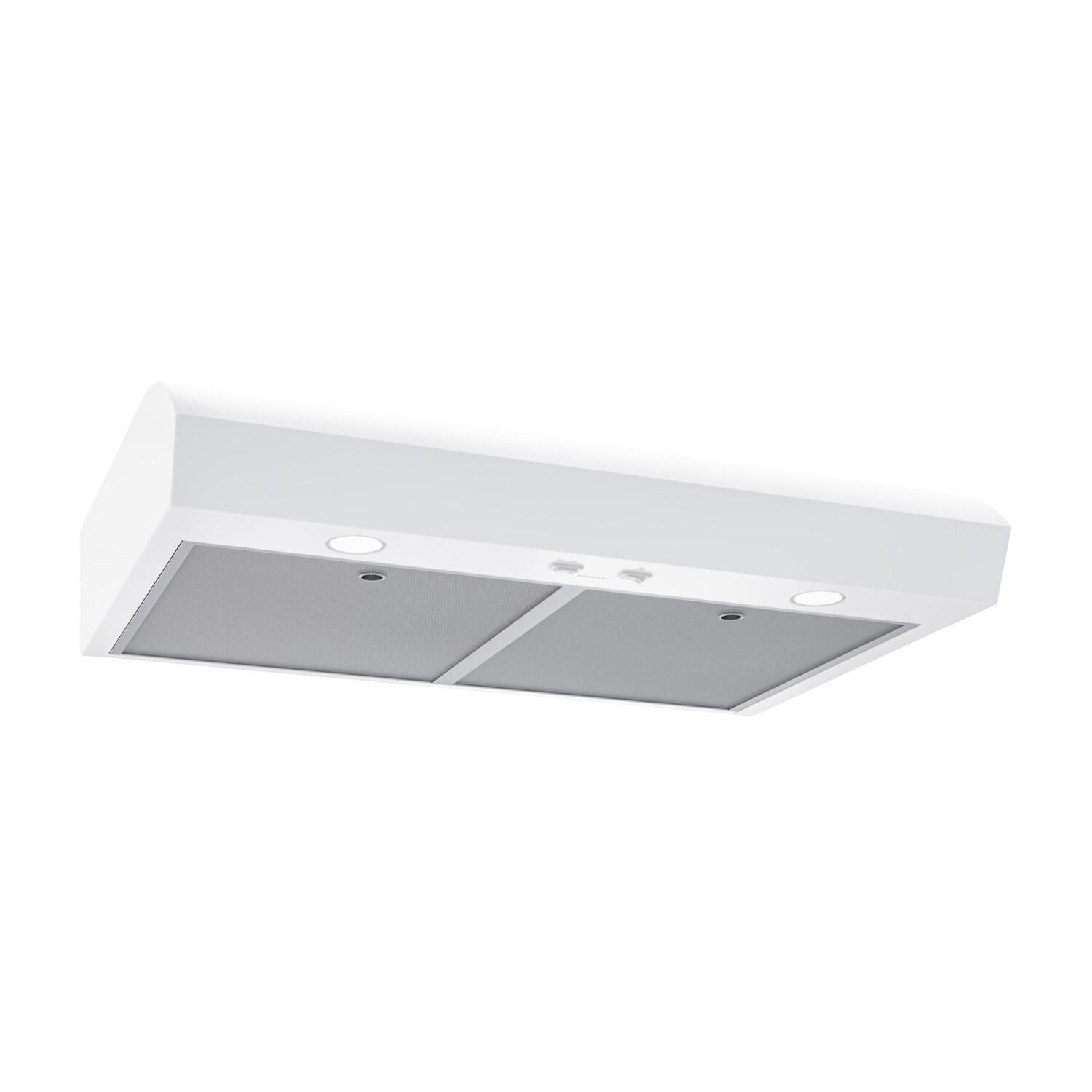 MTR1303WW Broan-NuTone 30-Inch Under Cabinet Range Hood, ENERGY STAR, 350 Max Blower CFM, White