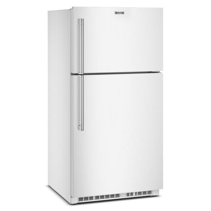 Maytag MRTX5121TW 33-Inch Wide Top-Freezer Refrigerator with Garage Mode-21 Cu. Ft.