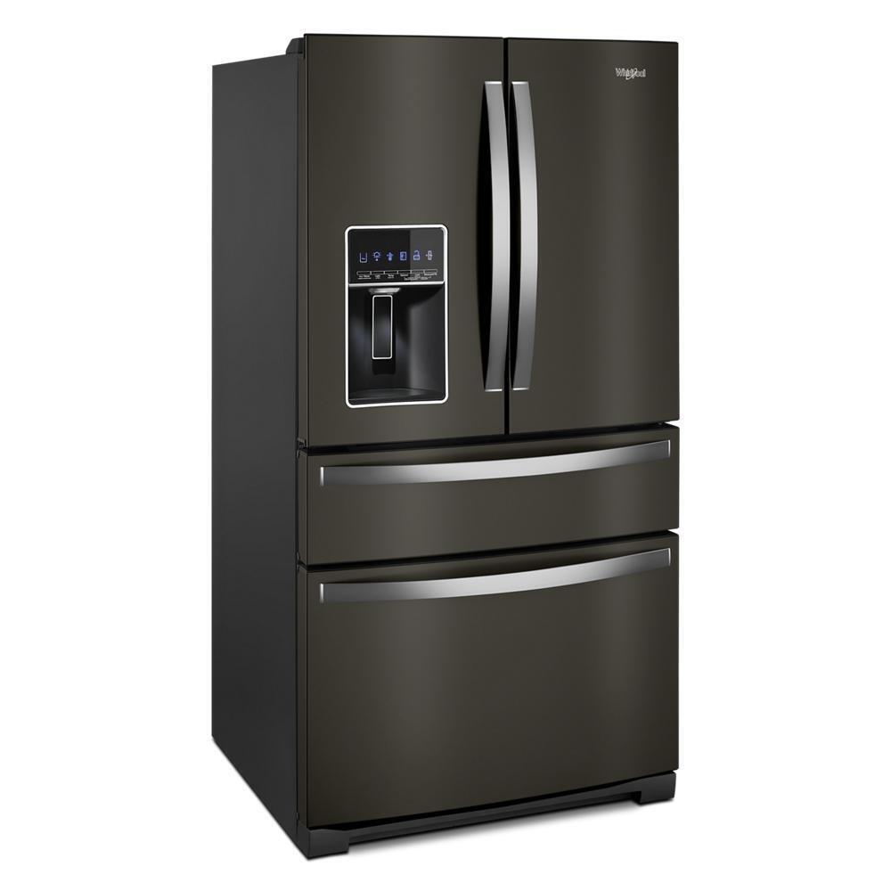 Whirlpool 36-inch Wide 4 Door Refrigerator with Prep and Store Bins - 26 Cu. Ft.