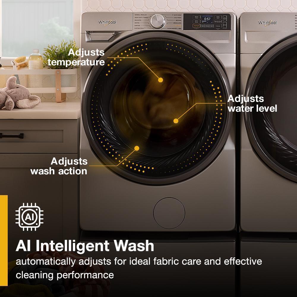 Whirlpool WFW5720RU 4.5 cu. ft. Smart Front Load ENERGY STAR® Washer with FreshFlow™ Vent System