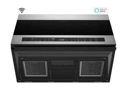 Sharp SMO1969JS 1.9 cu. ft. Smart Over-the-Range-Microwave Oven