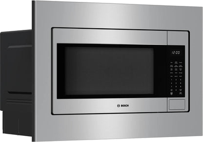 Bosch HMB30155UC 300 Series, Built-In Microwave, 24'', Door Hinge: left, Stainless steel