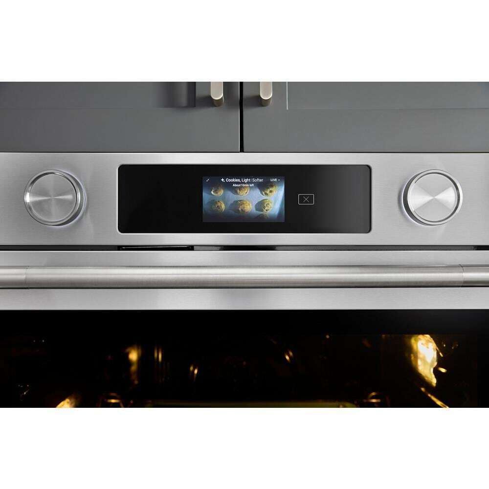 Kitchenaid KOEC930SPS 30-inch Smart Electric Combo Wall Oven with Intelligent Cooking Camera - PrintShield™ Finish