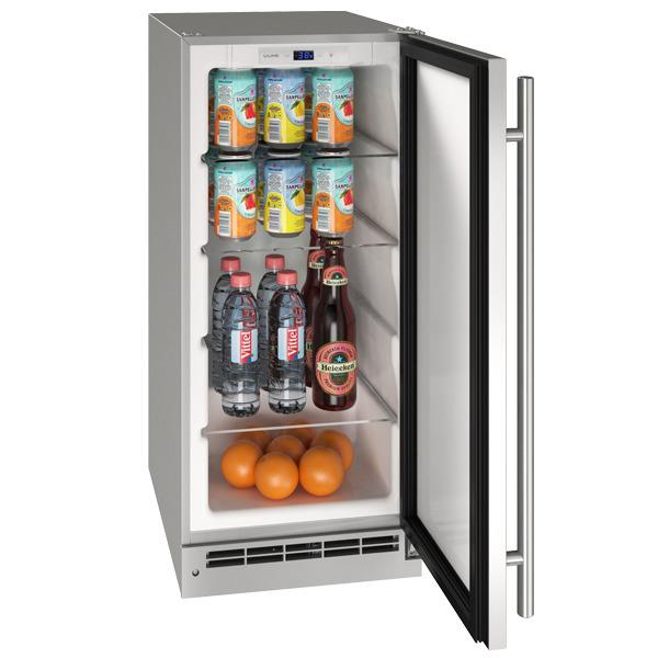 U-Line UORE115SS01A Ore115 15" Refrigerator With Stainless Solid Finish (115 V/60 Hz)