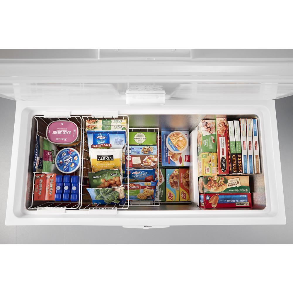 Whirlpool WZC5216LW 16 Cu. Ft. Convertible Chest Freezer with 3 Storage Levels