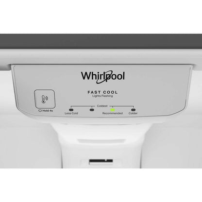 WRTX7421TZ Whirlpool® 32.8-inch Wide Top Freezer Refrigerator with Total Coverage Cooling- 21.3 Cu. Ft.