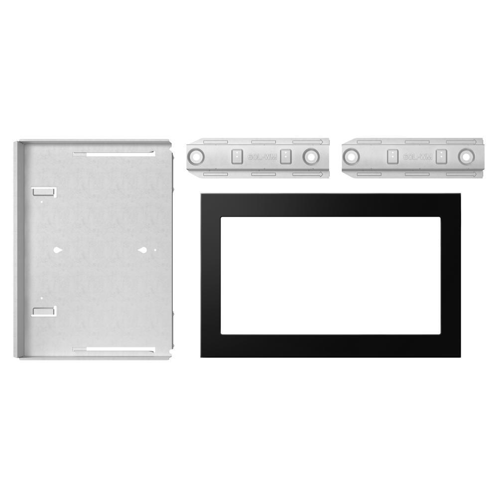 Whirlpool MTK2230PB 30 in. Trim Kit for 2.2 Cu. Ft. Countertop Microwave