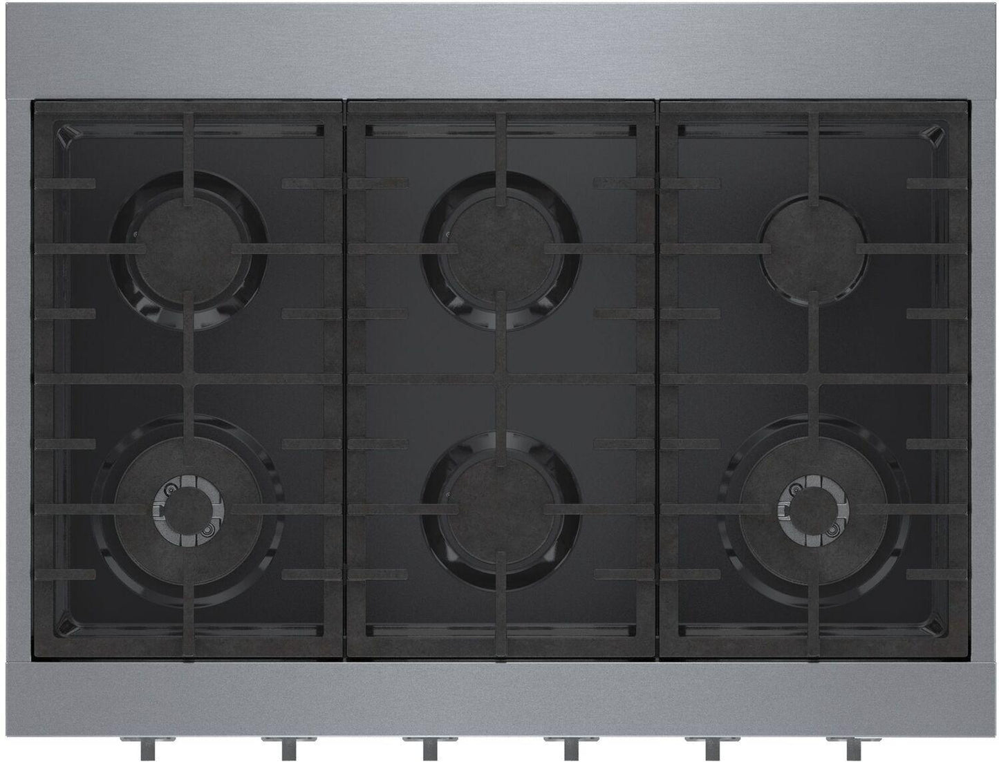 Bosch RGM8658UC 800 Series, Professional Rangetop, 36 ", Stainless steel