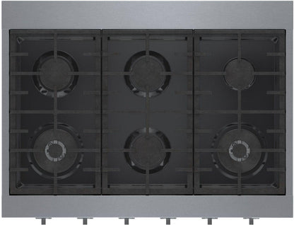 Bosch RGM8658UC 800 Series, Professional Rangetop, 36 ", Stainless steel