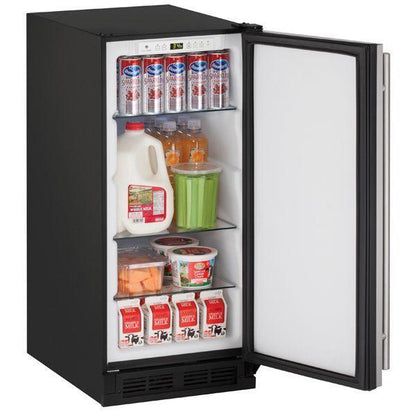 U-Line U1215RS00B 1215r 15" Refrigerator With Stainless Solid Finish (115 V/60 Hz Volts /60 Hz Hz)
