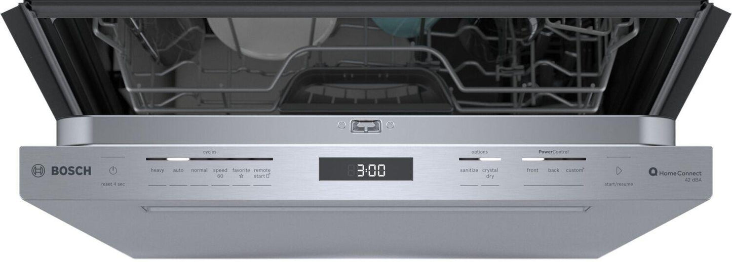 Bosch SHP78CM5N 800 Series, built-under dishwasher, 24'', Brushed steel anti-fingerprint