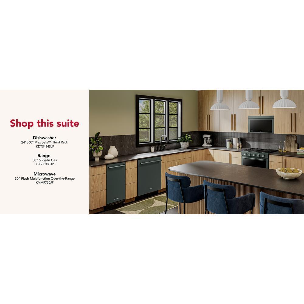 KTTP515TJP KitchenAid® 15 in. Built-In Trash Compactor with Built-In Odor Management System