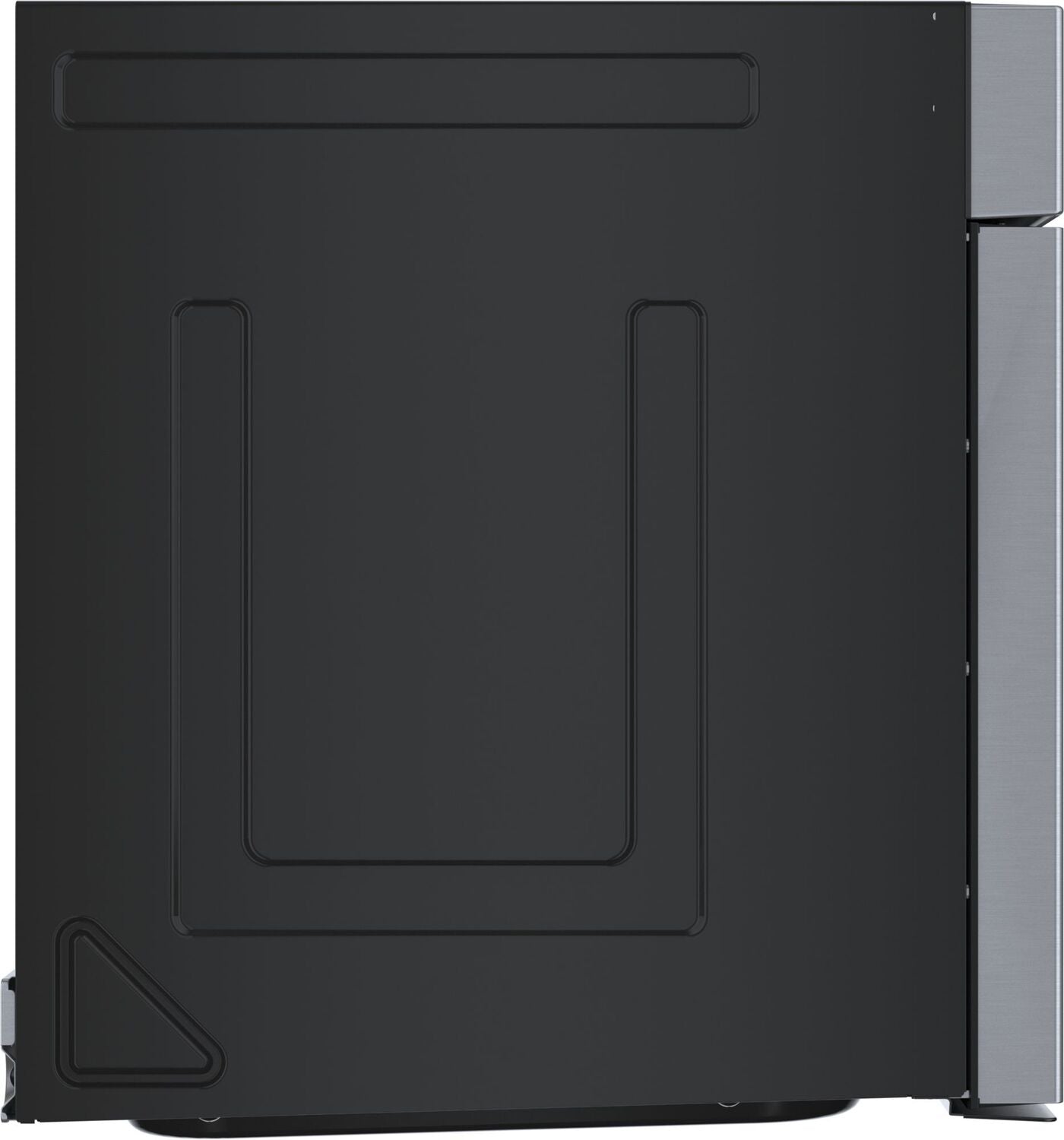 Bosch HMV5053U 500 Series, Over-The-Range Microwave, 30'', Door Hinge: left, Stainless steel